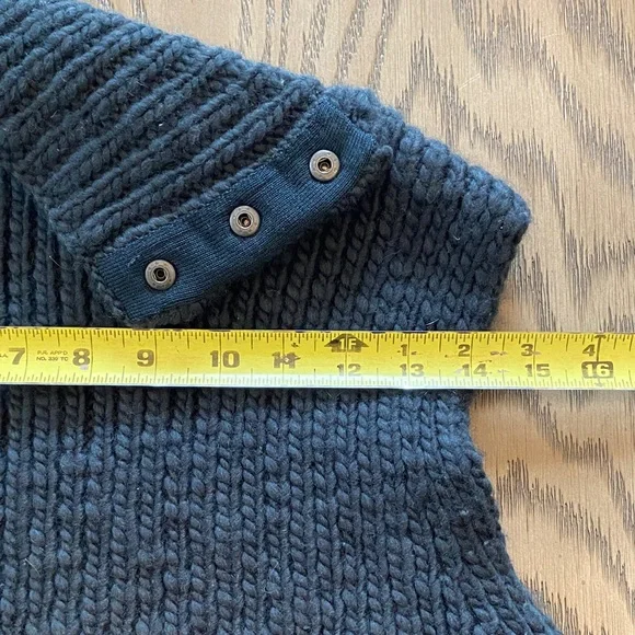 NFP Navy Blue Knit Turtleneck Sweater - Picture 12 of 16